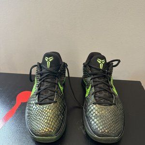 Kobe 6 VI Supreme Rice Size 11 Green Snakeskin 2010 RARE SIZE 10